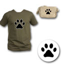 Do you love animals? What better gift for an animal lover than a big paw print.